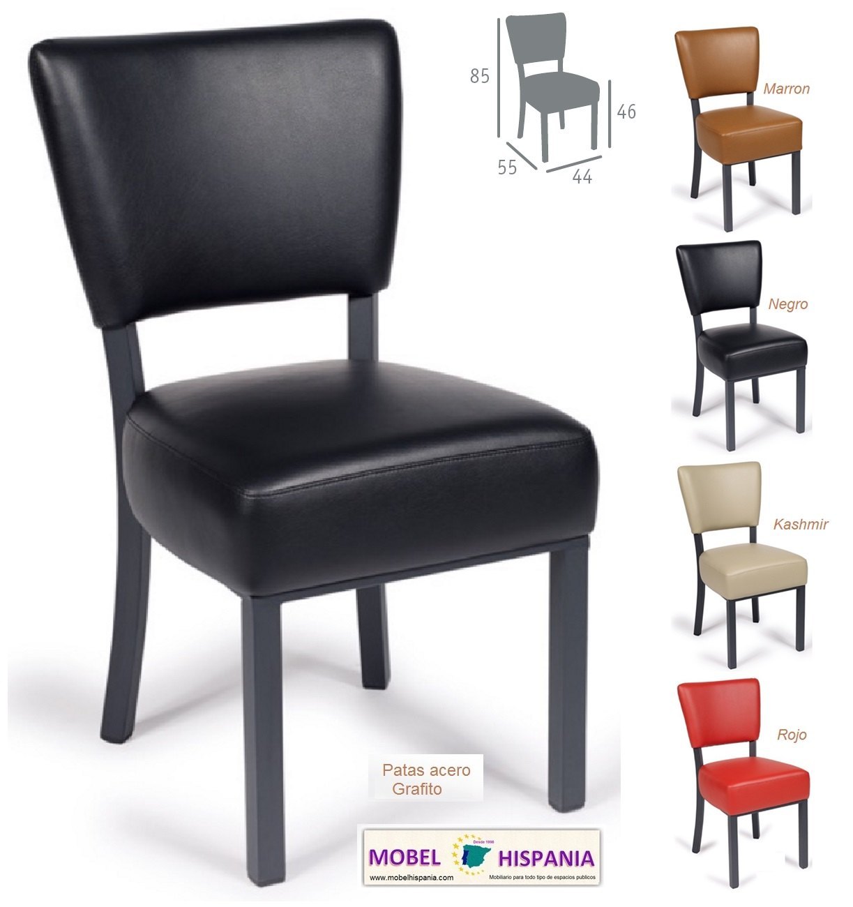 bohemia negro grafito