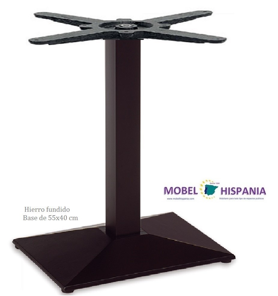 4140-Base-mesa_rectangular-columna_madera_02 4140 Base mesa rectangular columna madera 02