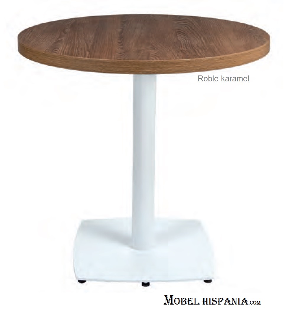 9322 Mesa metal roble karamel 01