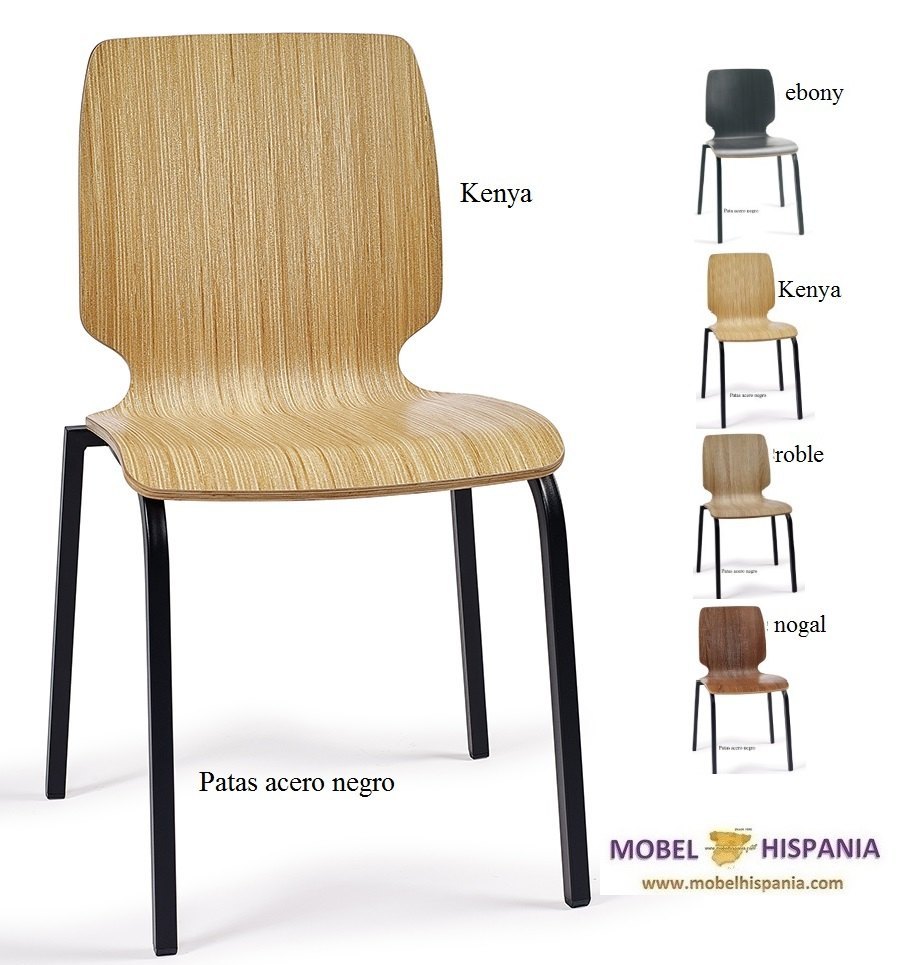 DENVER silla m4 negro carcasa kenya 1