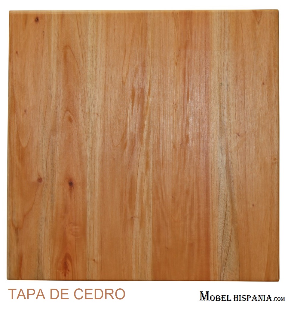 CEDRO Tapa madera