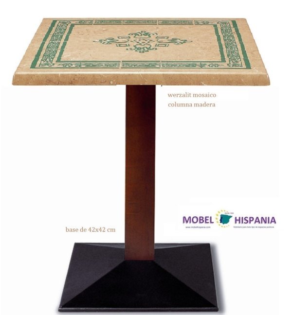 4160_mesa_columna_madera-werzalit-nogal_02 4160 mesa columna madera werzalit nogal 02