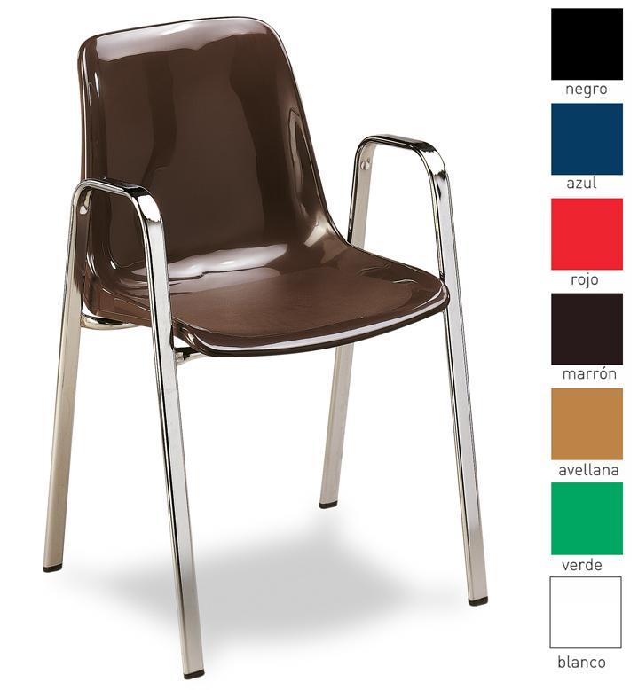 208 sillones metalicos plastico