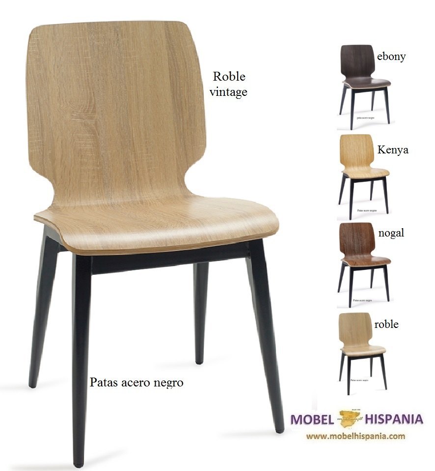 DENVER silla c4 negro carcasa ebony 03 1