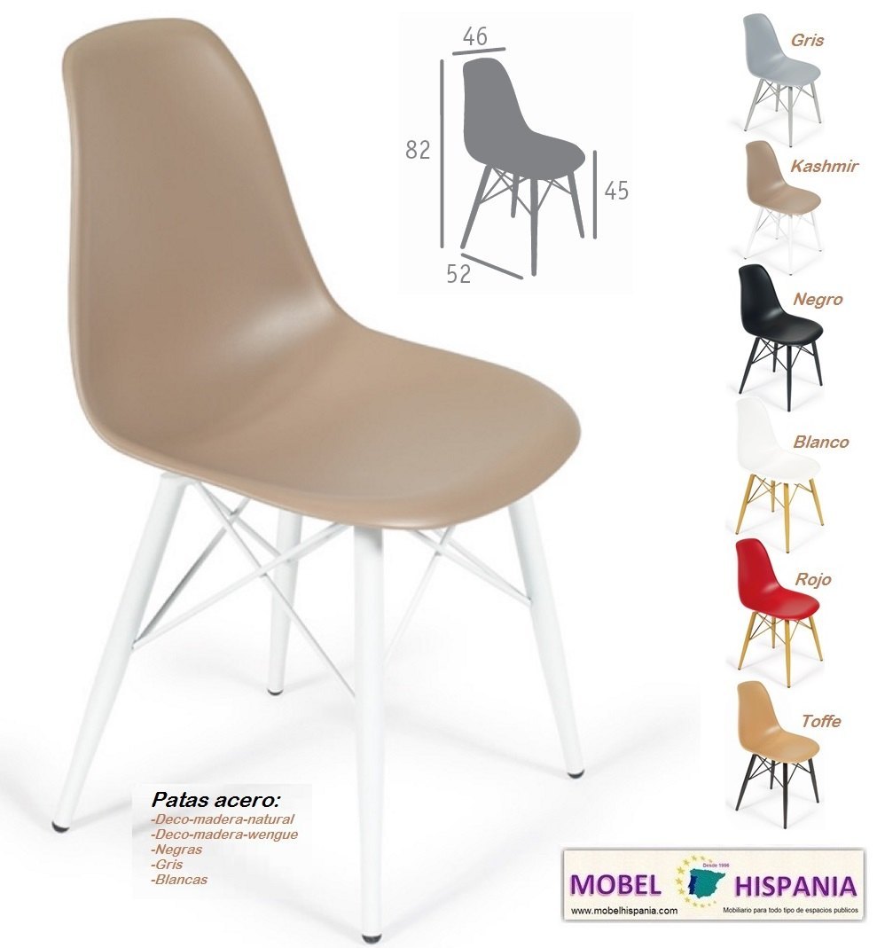 picasso silla acero wengue toffe 04 1