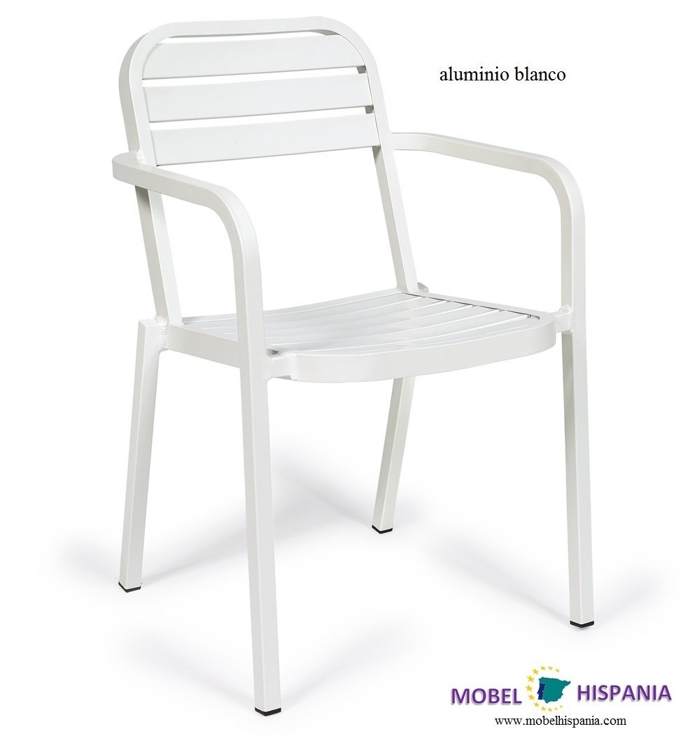 florida silla aluminio taupe 04