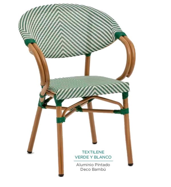 4090 sillon aluminio bambu textiline rojo blanco 03