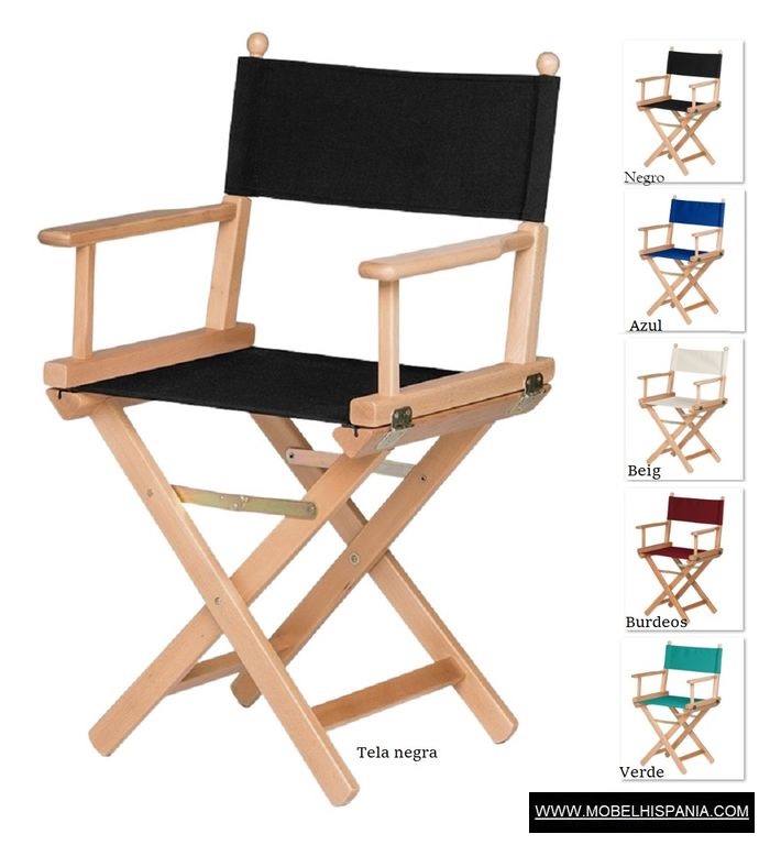 cine plegable sillon negro 2