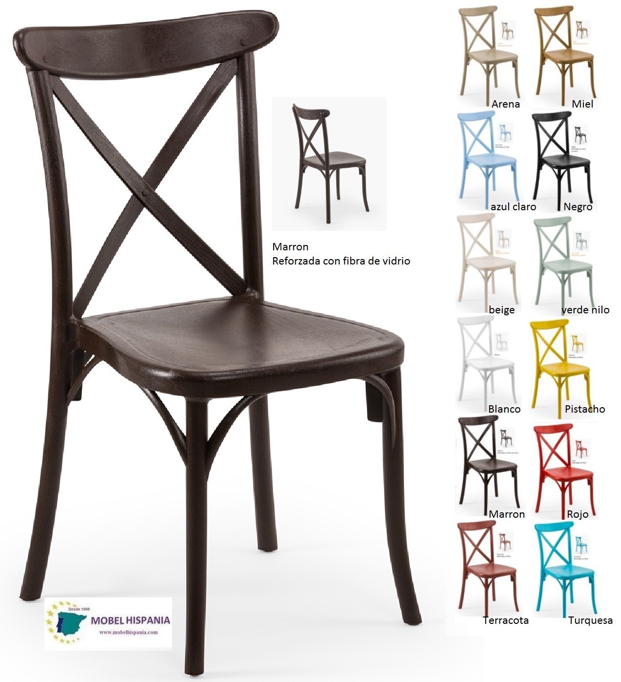 1123 silla polipropileno negro 11 3