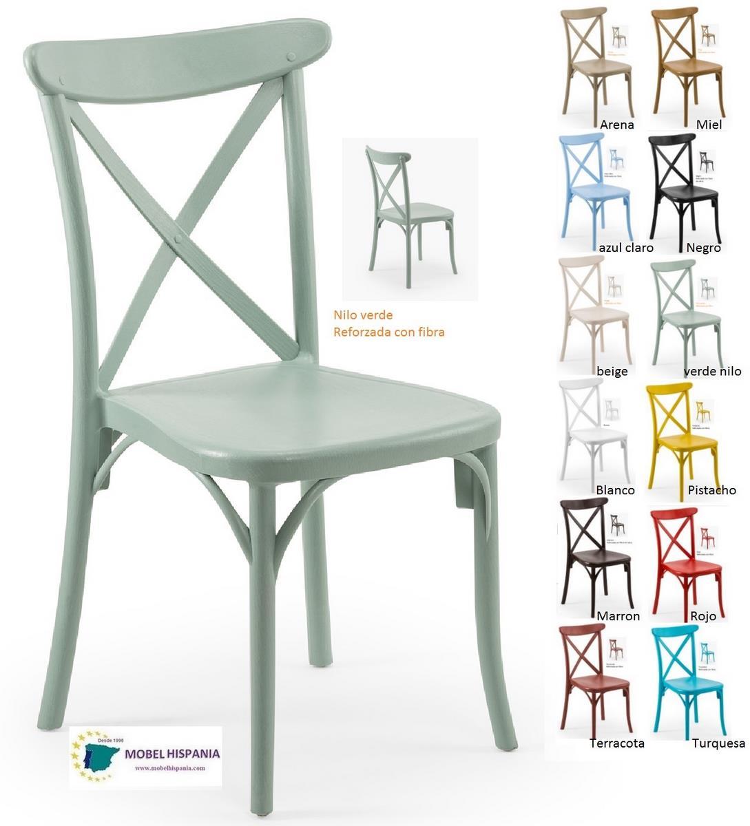 1123 silla polipropileno nilo verde 2