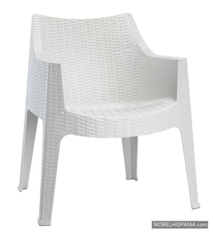 2321 sillon butaca rattan blanco 3