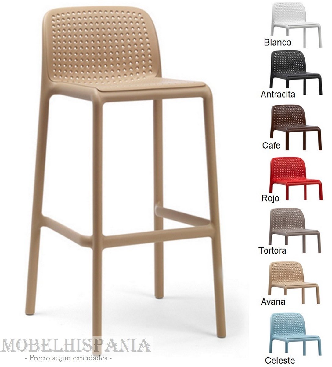 lido rosso taburete polipropileno 02 2