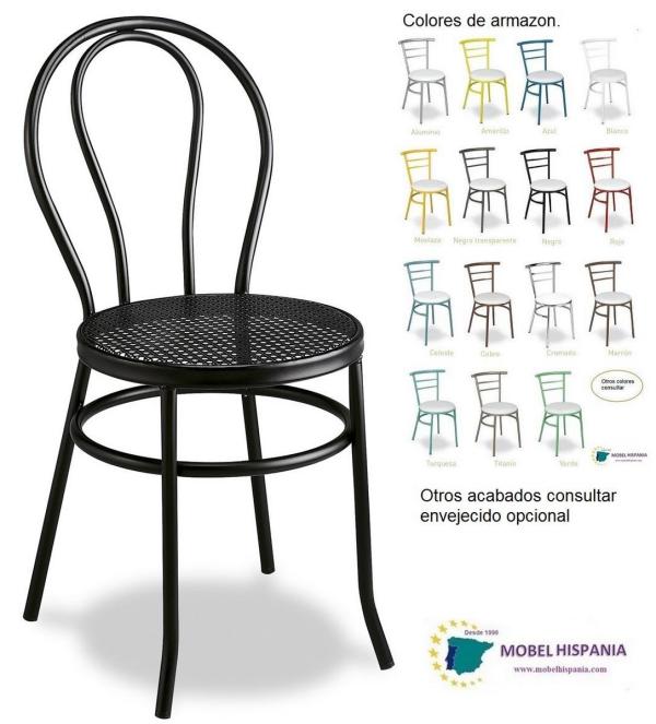 105 silla metalica negra regilla 5