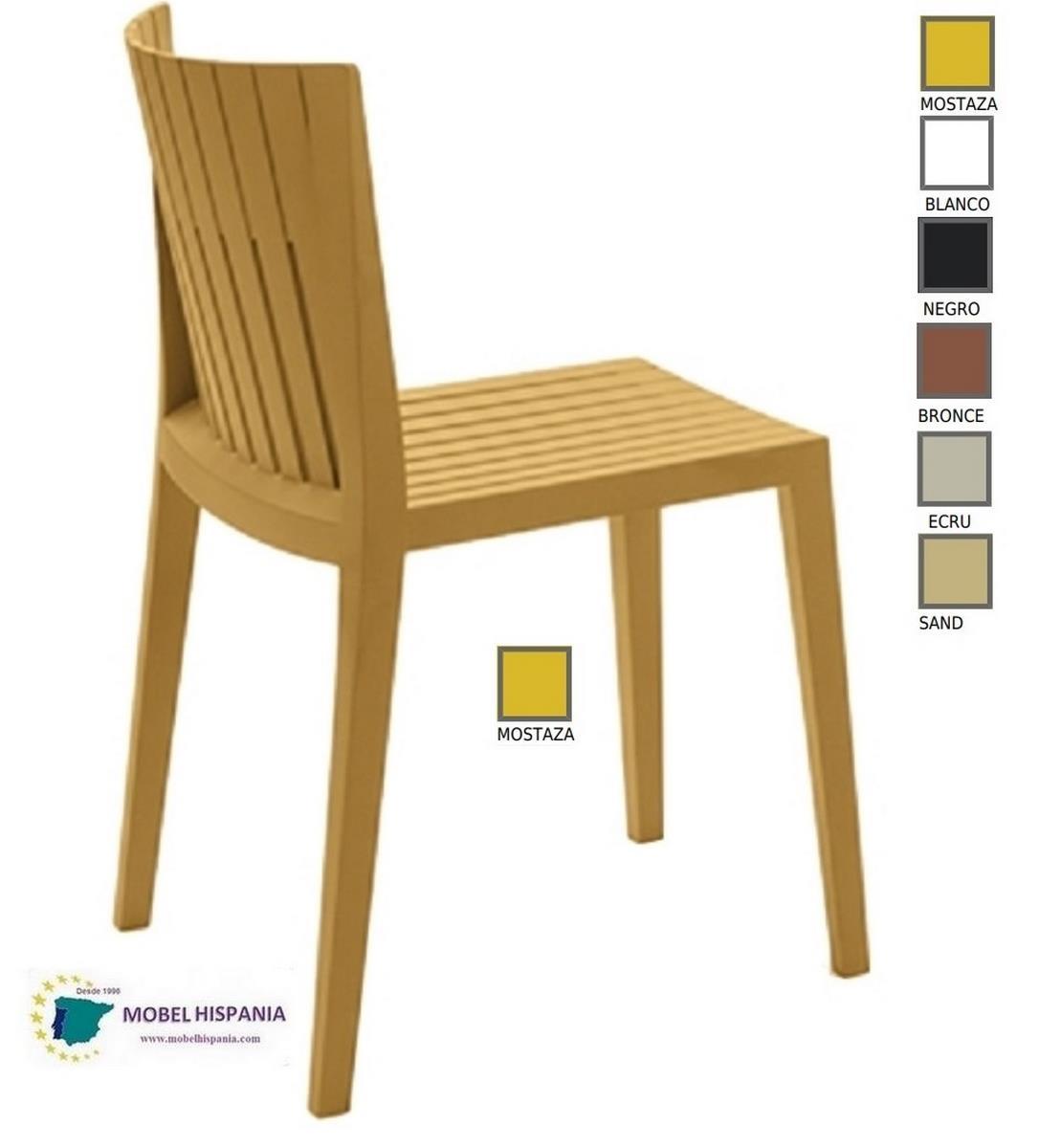 Spritz silla polipropileno blanco 06 2