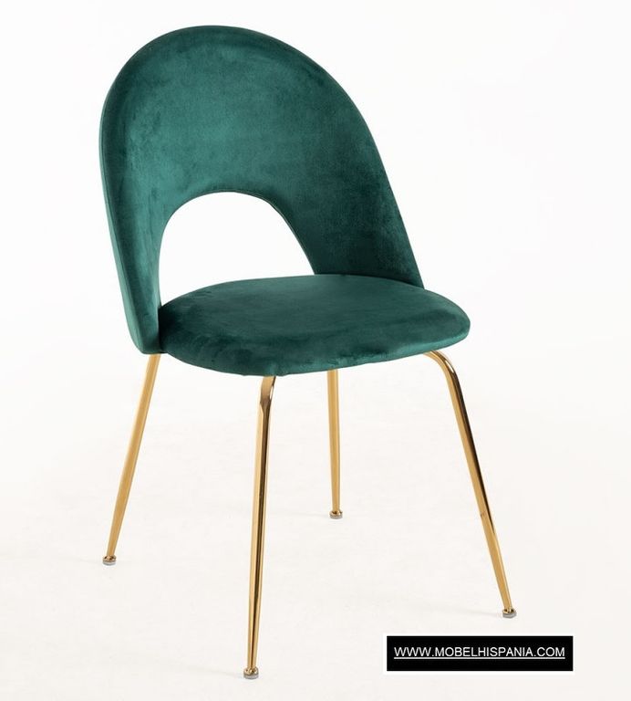 Wedan Gold Terciopelo verde 1