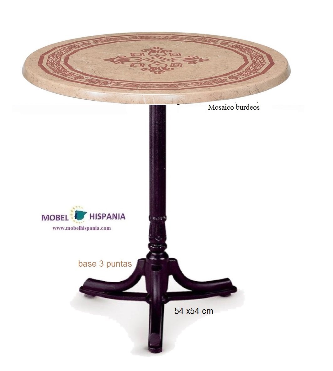 8003-mesa-fundicion-hierro-tapa-werzalit-travertino_01 8003 mesa fundicion hierro tapa werzalit travertino 01