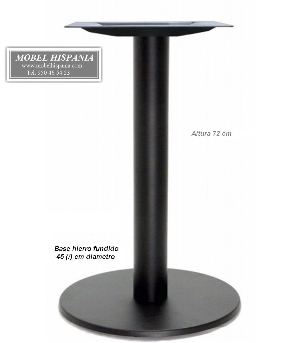 8927 Base hierro fundido mesa hosteleria 03