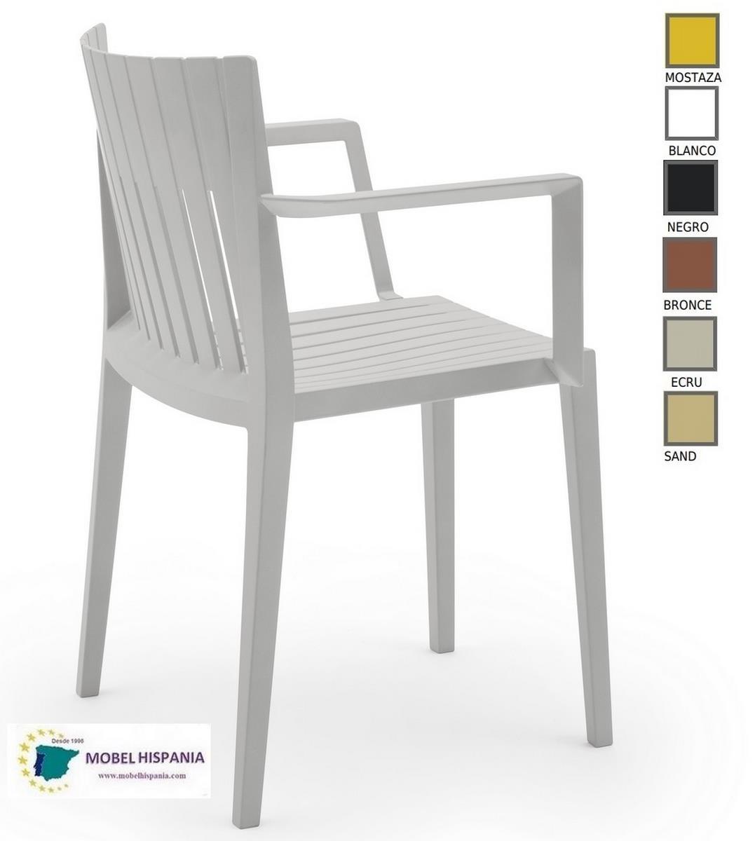 Spritz silla polipropileno blanco 08 2