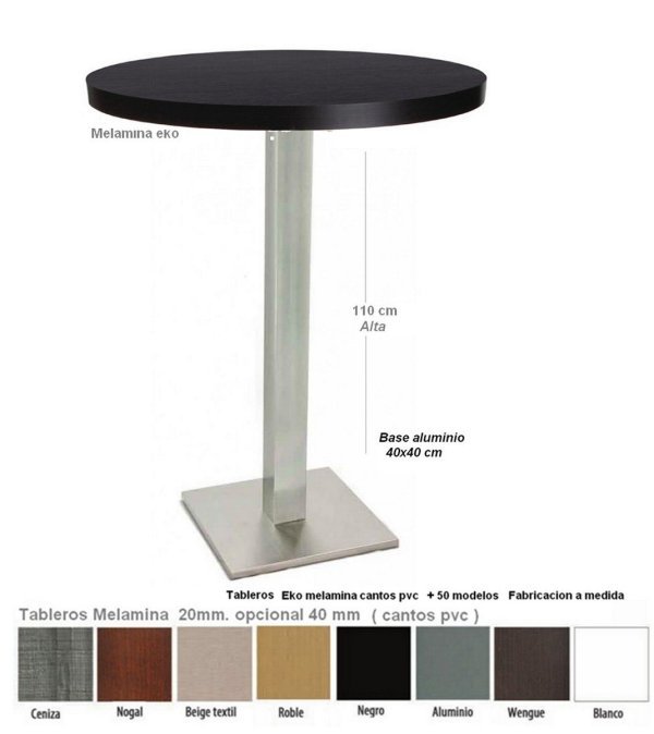 2934 mesa alta aluminio melamina mobel hispania 01