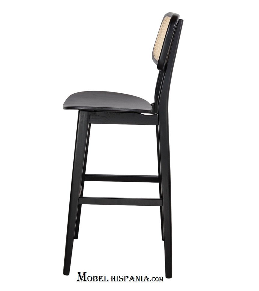 BRISBANE negro taburete 03