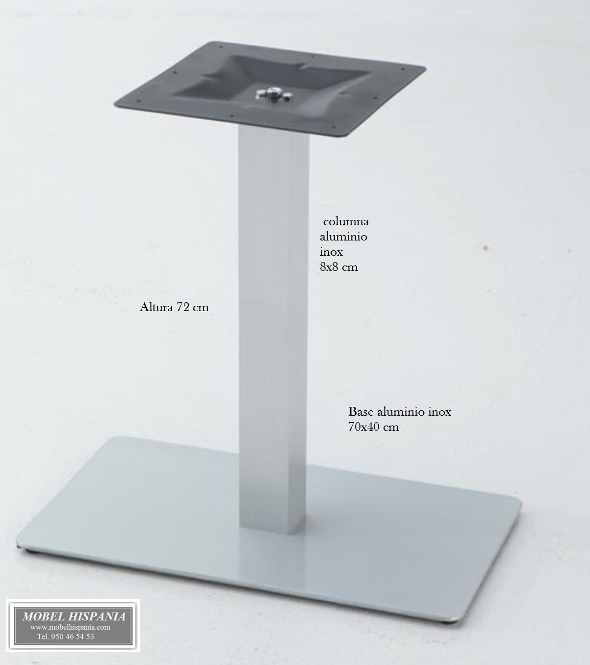 2924R-pie-aluminio-70x40cm 2924R pie aluminio