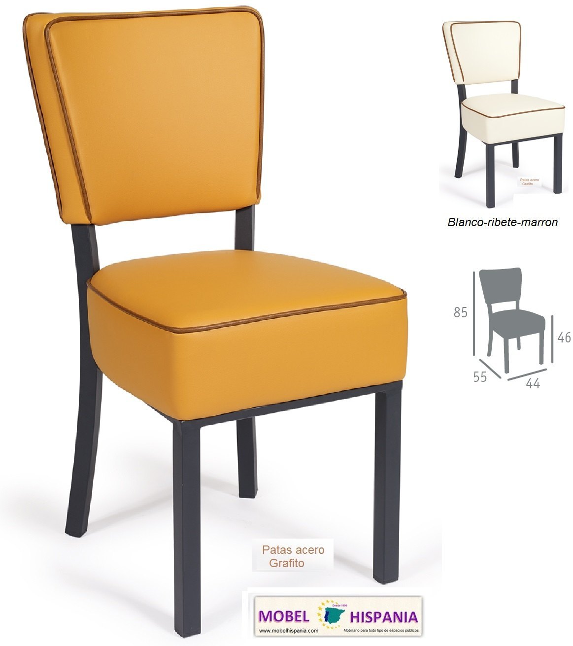 bohemia taburete albero ribete marron 07