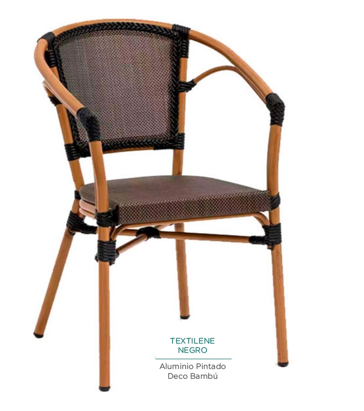 6969 sillon aluminio bambu textiline latte 01