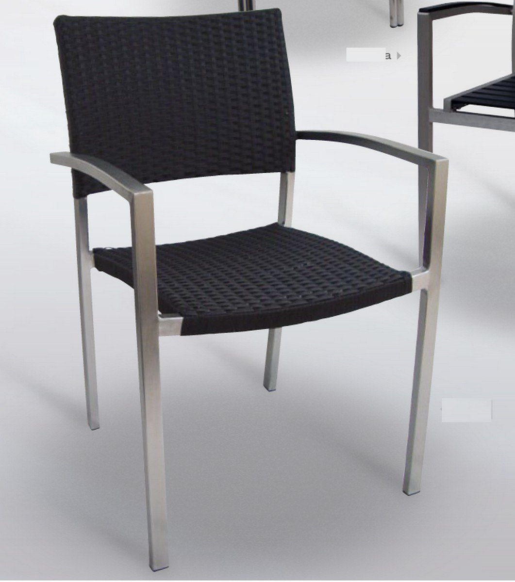 rimini sillon aluminio rattanX