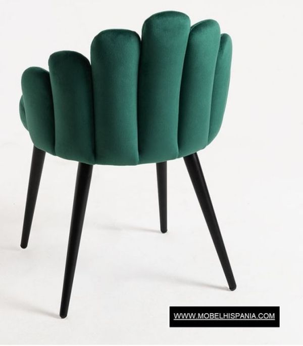 Hanpe Terciopelo gris marron w 14 1