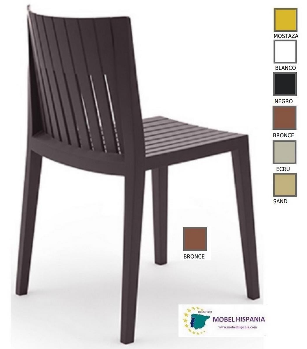 Spritz silla polipropileno negro 05 2