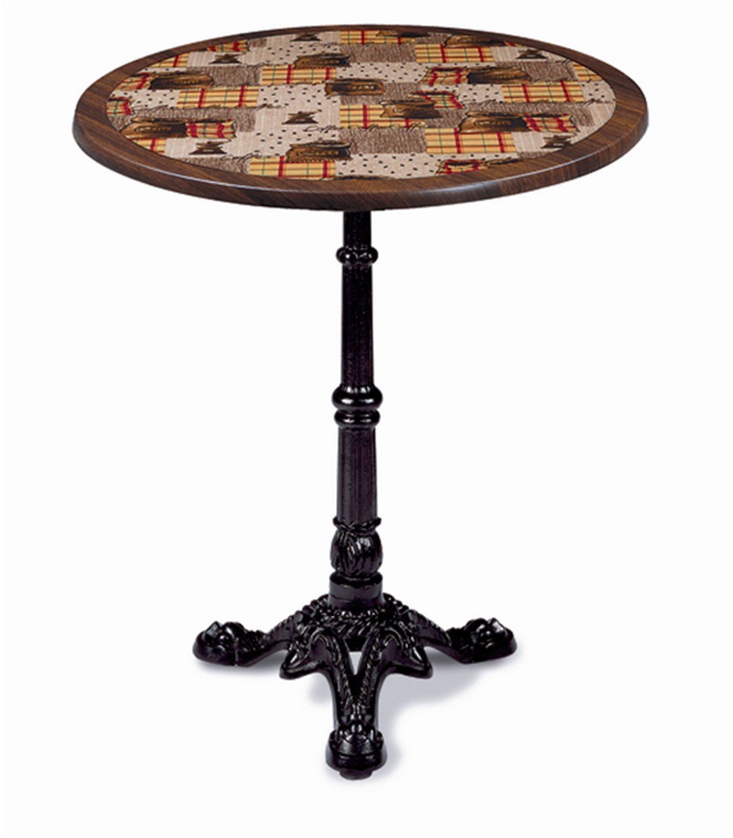 paris mesa fundicion hierro 3pies werzalit