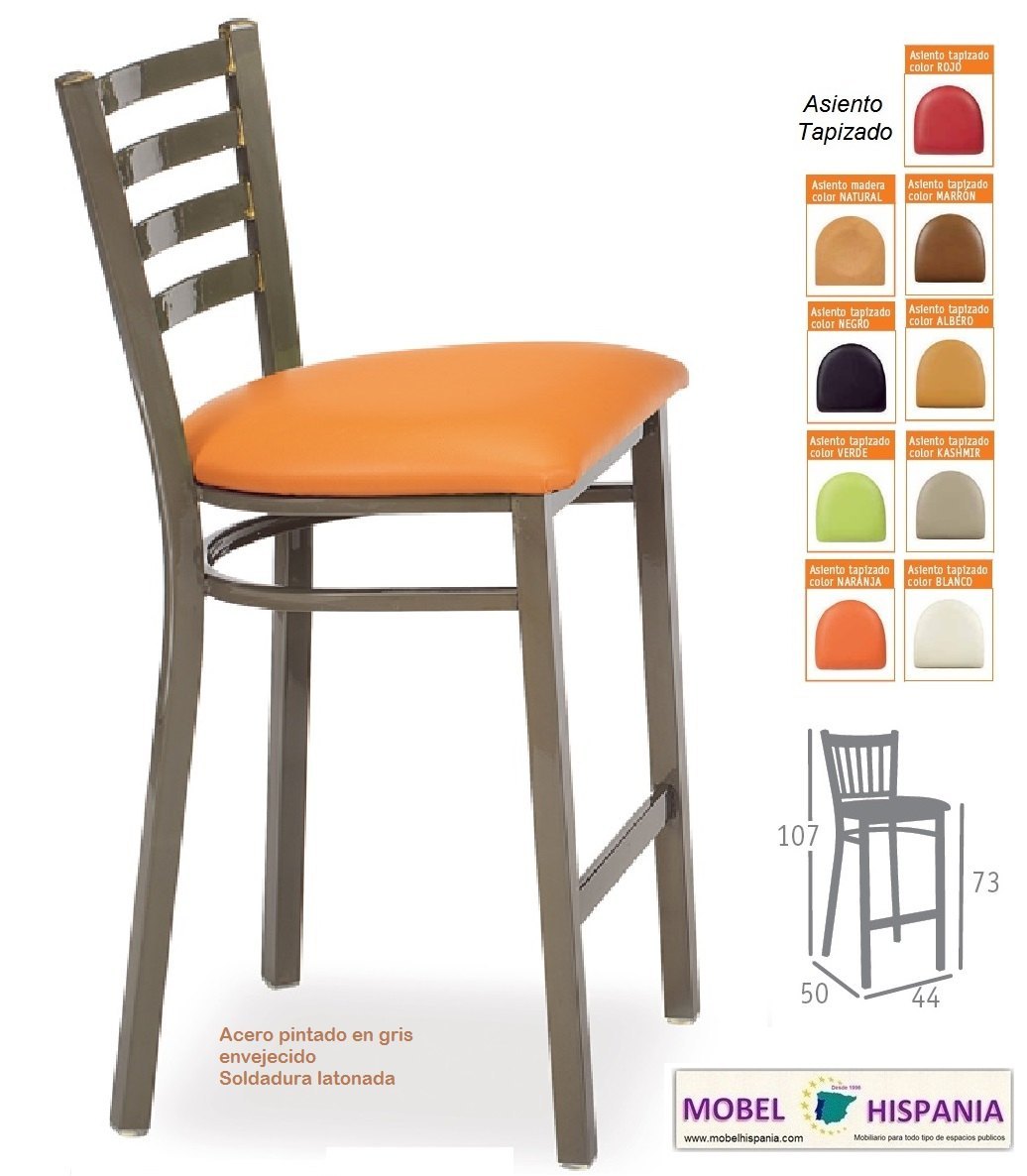 america acero gris envejecido tapizado