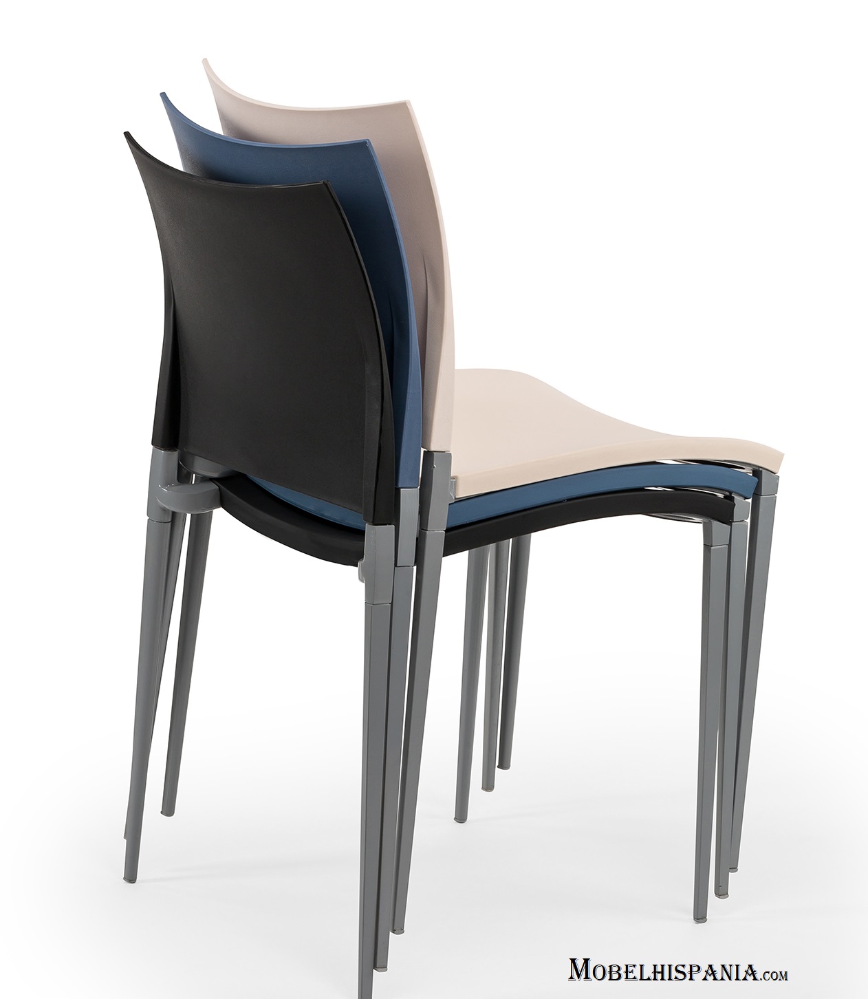 VIC217 silla aluminio polipropileno crema 03 1