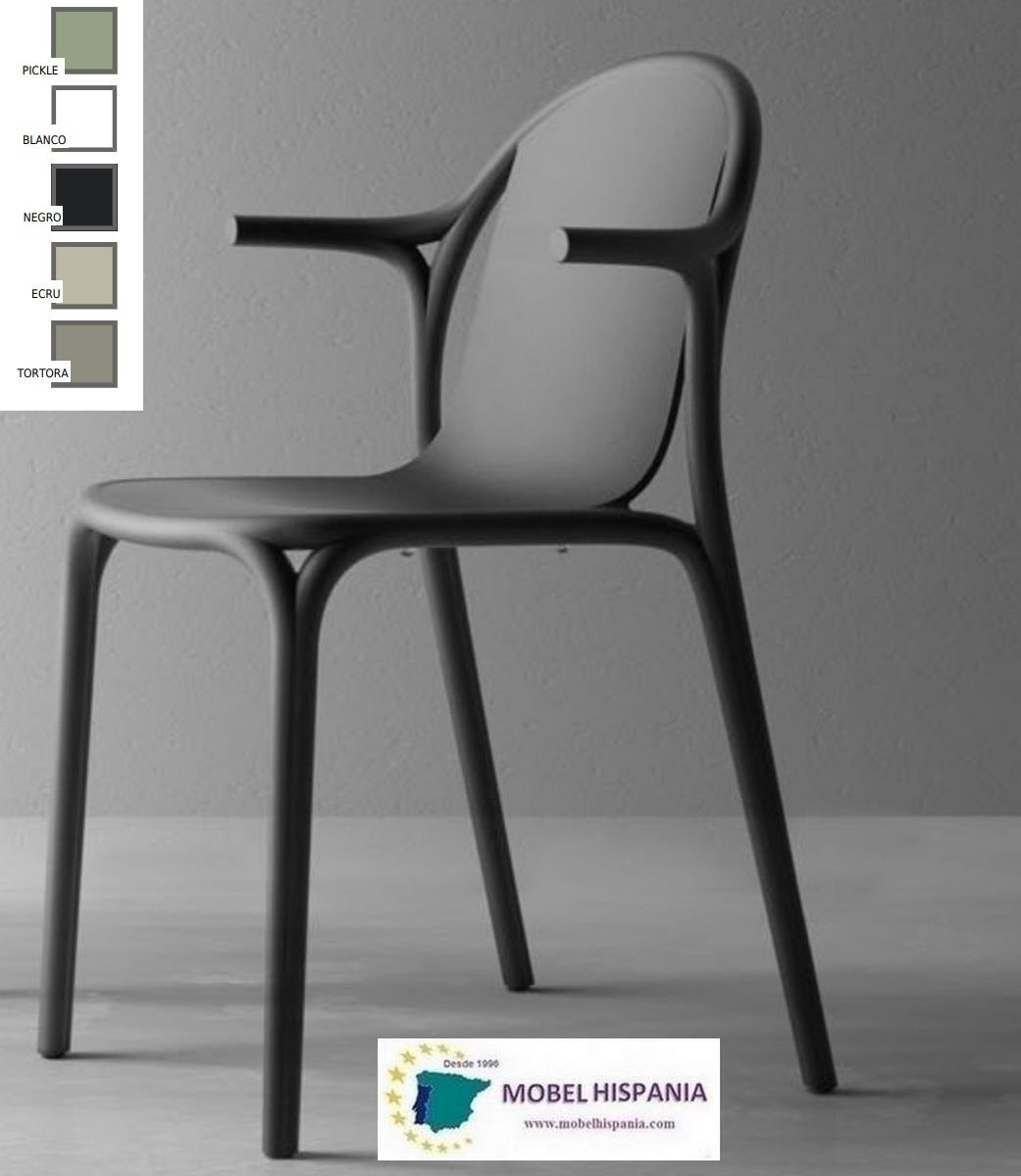 Brooklyn sillon polipropileno negro 2