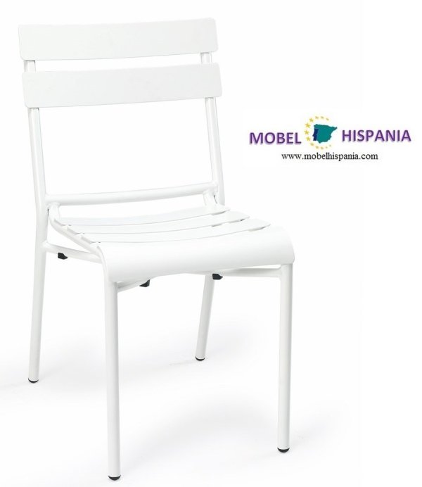 versalles silla aluminio negro 03