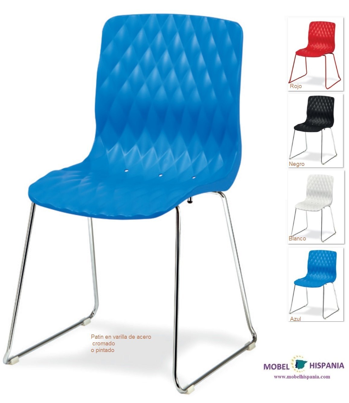 1019 silla patin cromado asiento negro 01 3