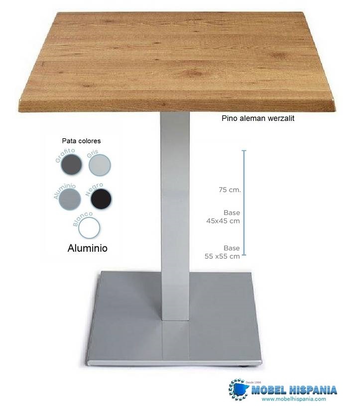 9866 mesa gris werzalit3