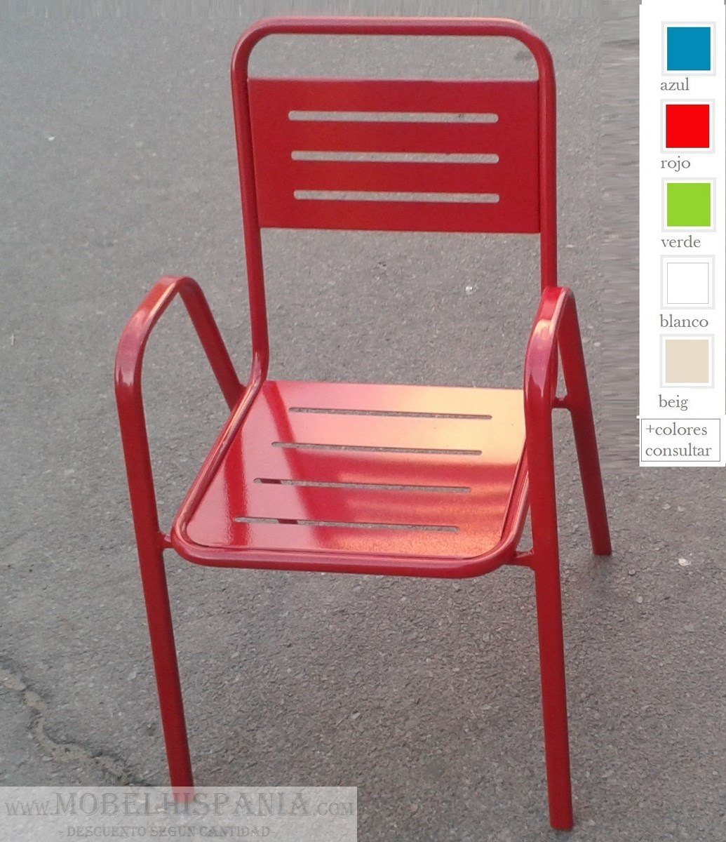 veracruz roja silla industrial 07