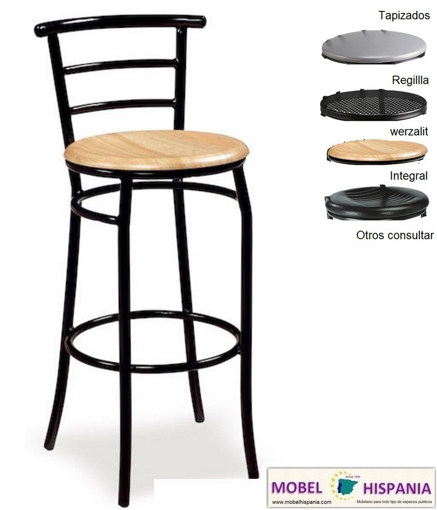 sena taburete metalico werzalit