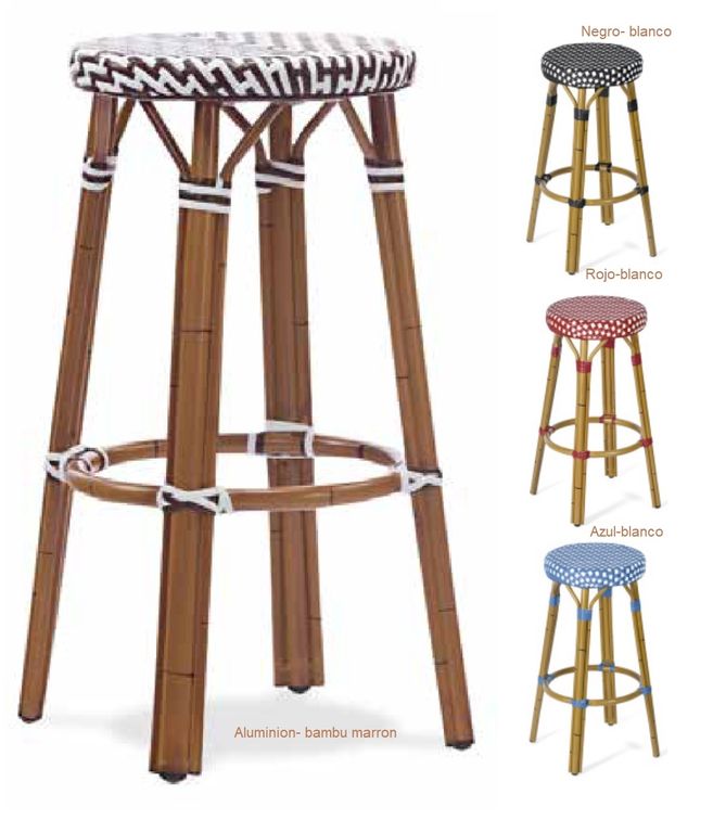 5201 taburete marron