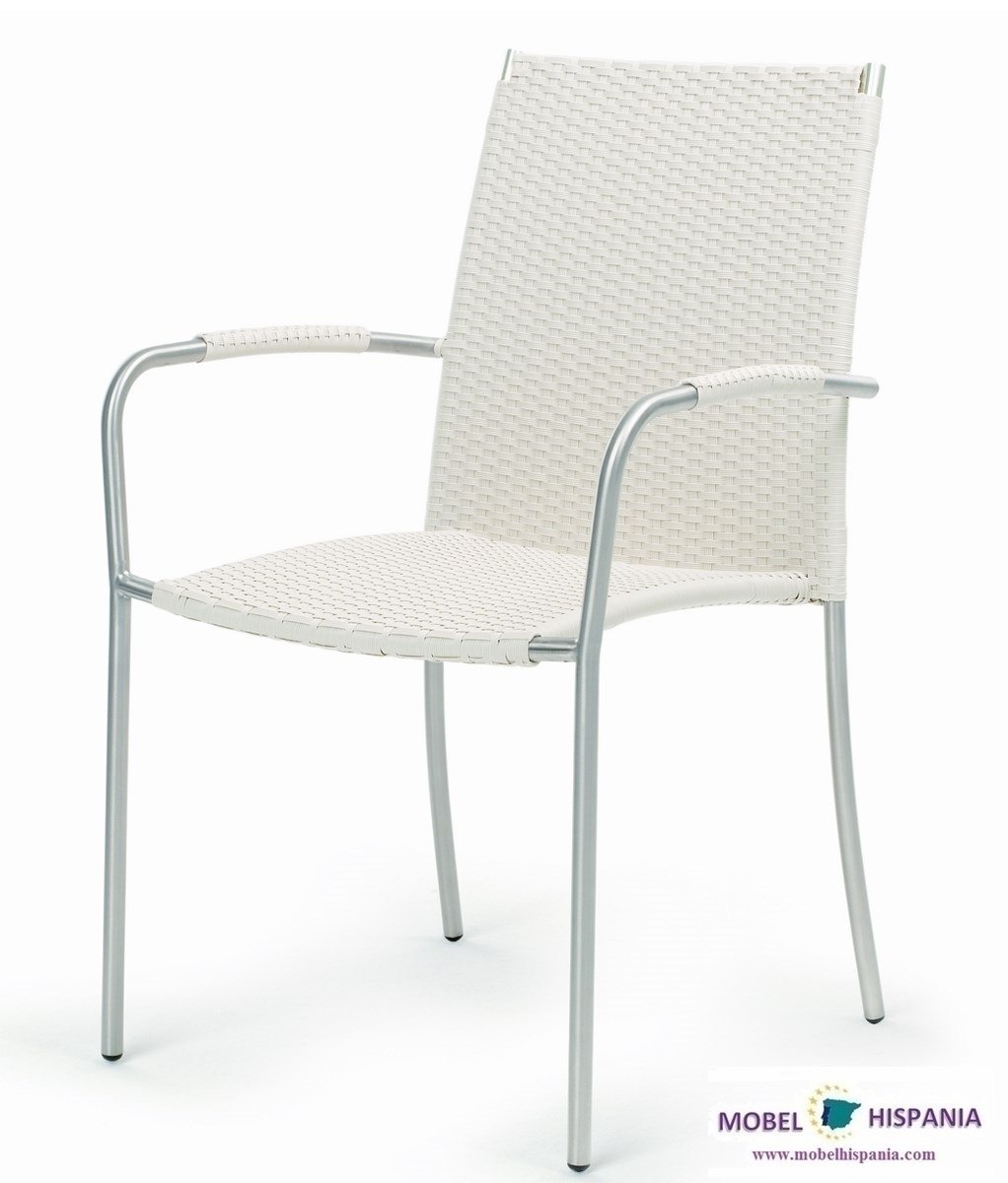 4520 sillon inox blanco 4