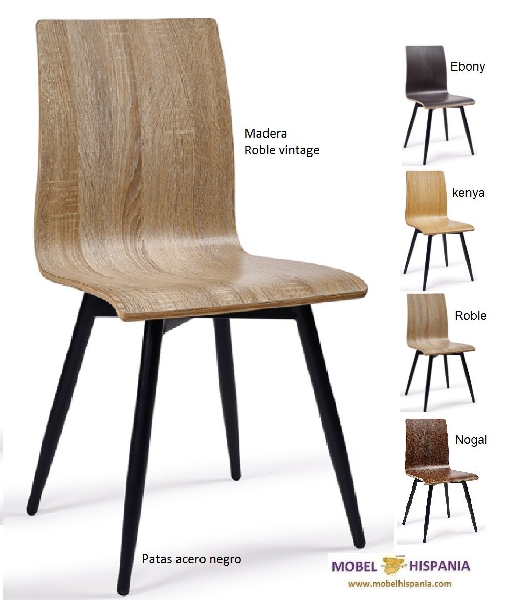 MICHIGAN silla p4 negro carcasa ebony 01 1