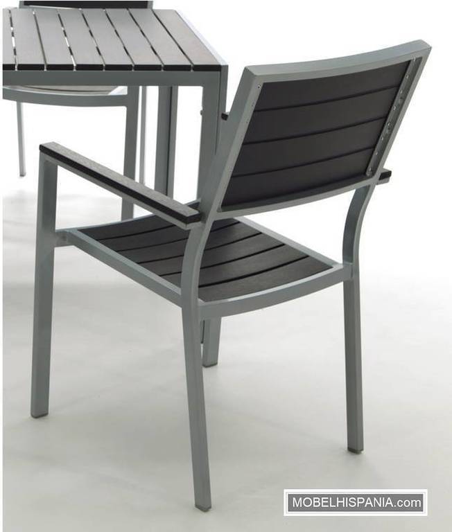 7726 sillon aluminio poliwood 1