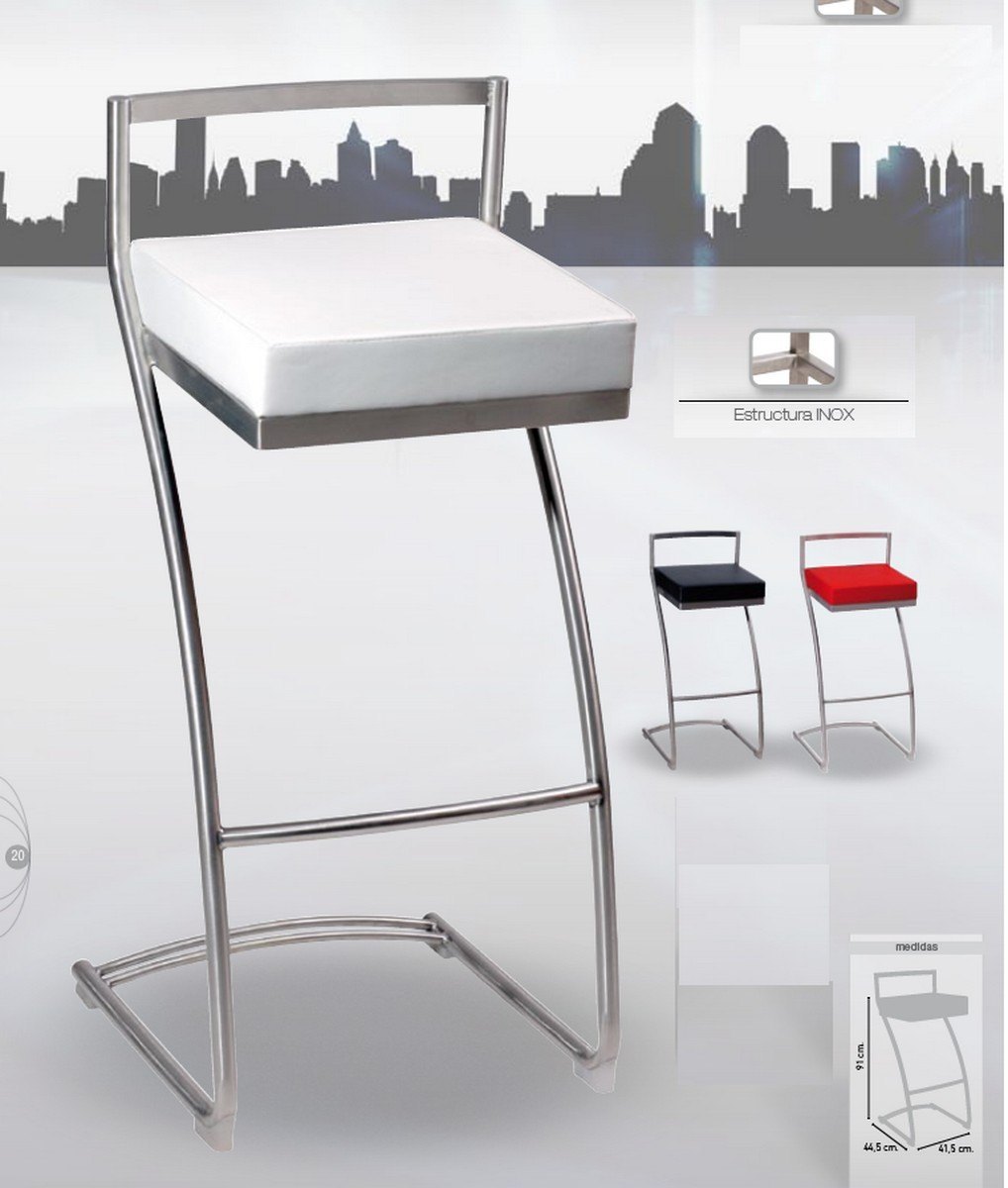 arhus_taburete_cromado_ arhus taburete cromado