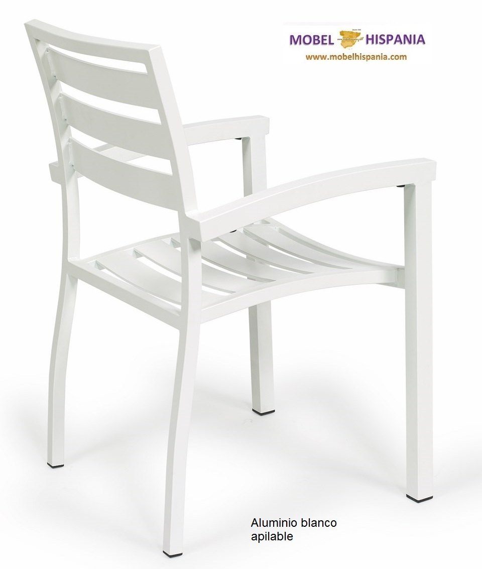4421 sillon aluminio blanco 02