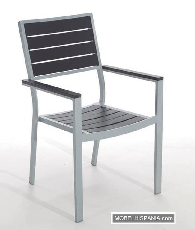 7726 sillon alu negro