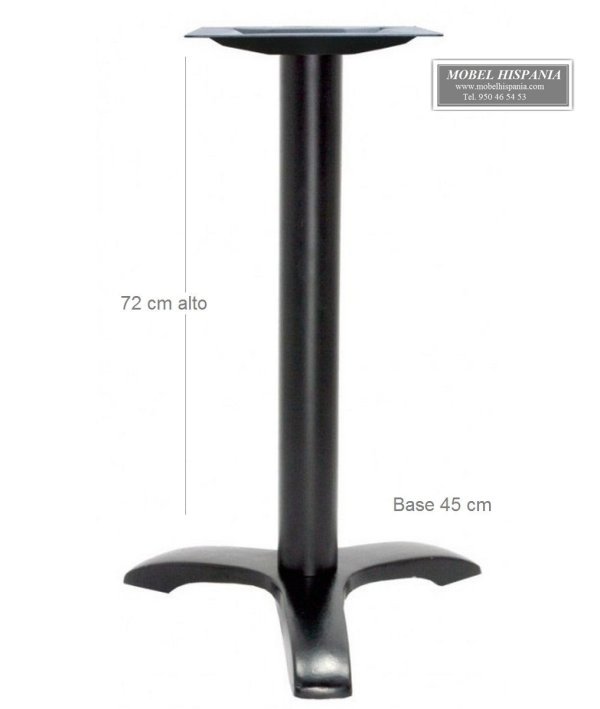 9927 Base hierro fundido negro hosteleria