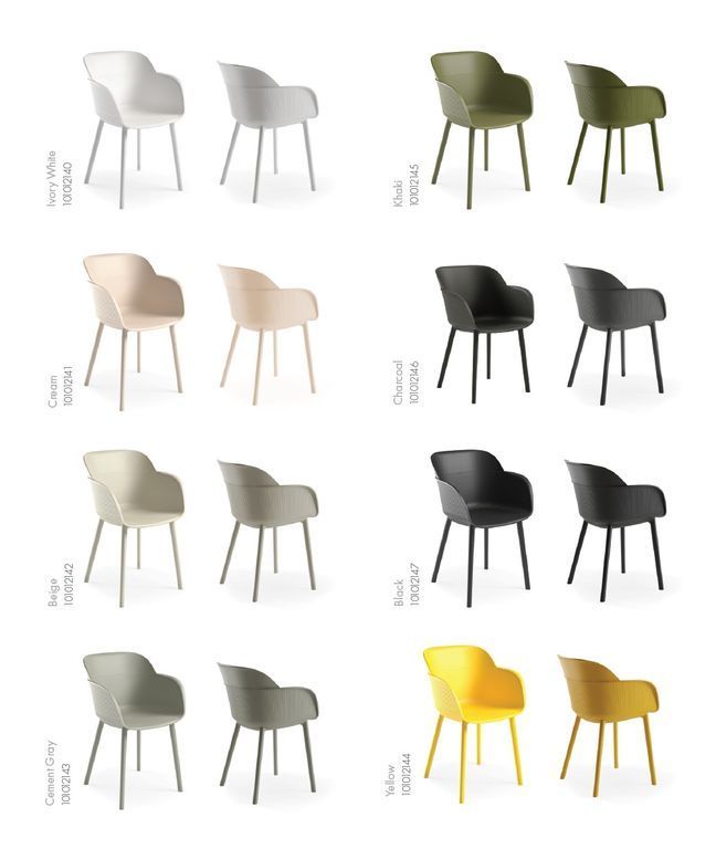 SHELL sillon polipropileno negro 1 03 1