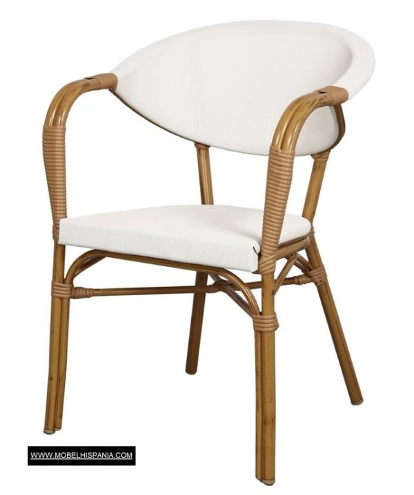 NIZA Sillon aluminio bambu 1