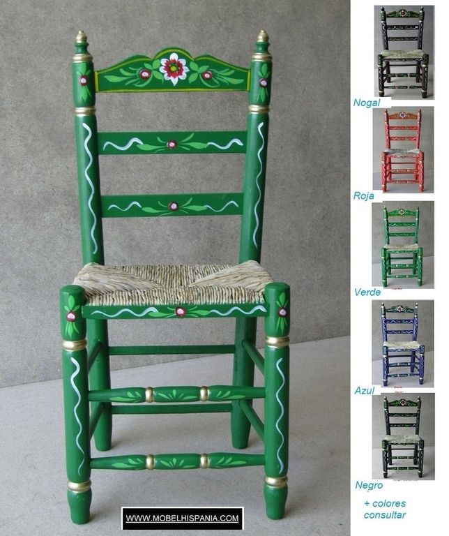 Patio verde decorada w